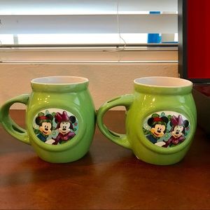 Disney Minnie and Mickey Holiday Coffee Mug 2 Pcs